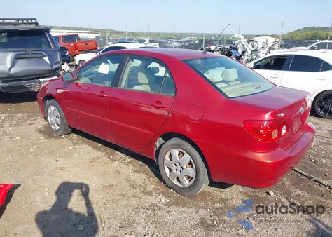 2007 Toyota Corolla Le from USA, damaged, VIN JTDBR32EX70116776